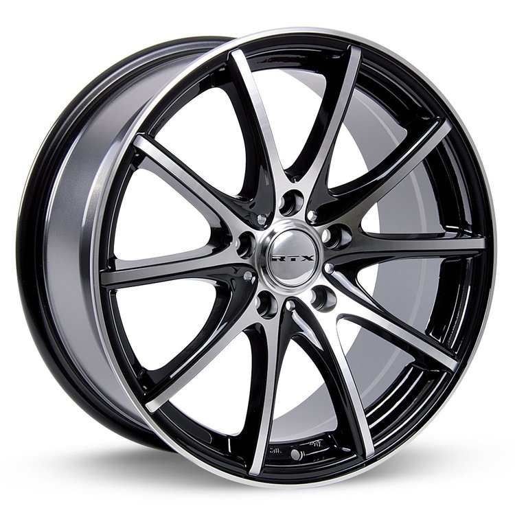 081455 RTX-Series Snare Wheel [Size: 14" x 6"] Black Machined Finish