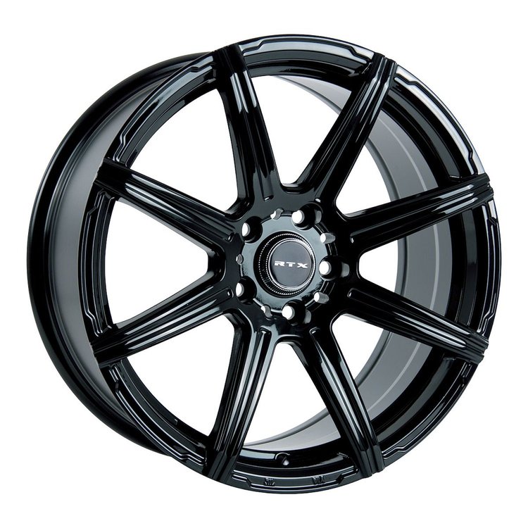 081555 RTX-Series Compass Wheel [Size: 17" x 7.50"] Gloss Black Finish