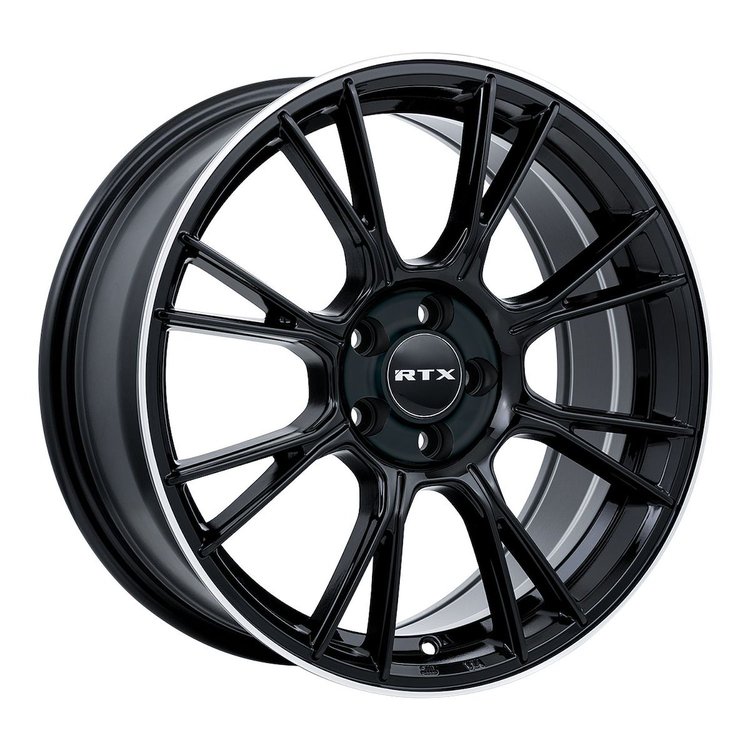 082078 RTX-Series Vapor Wheel [Size: 17" x 7.50"] Black Machined Finish