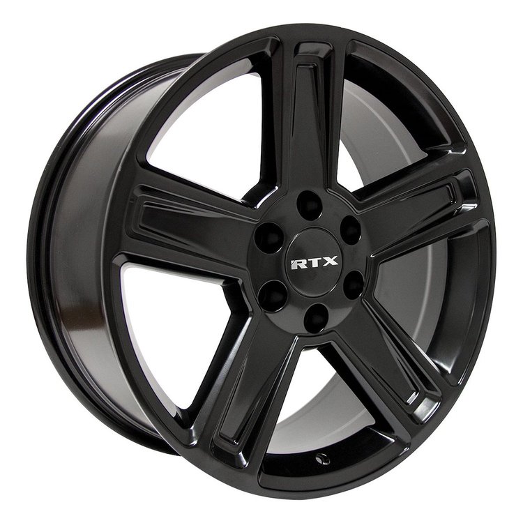 082176 RTX-Series Glacier Wheel [Size: 17" x 8"] Satin Black Finish