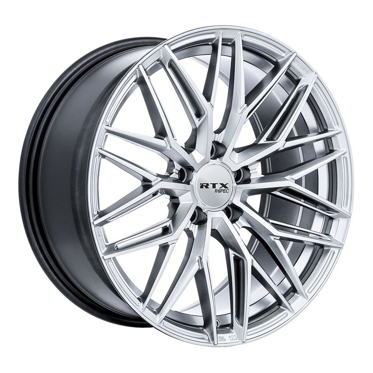 082717 R-Spec Series SW20 Wheel [Size: 18" x 8.50"] Silver w/ Machined Face Finish