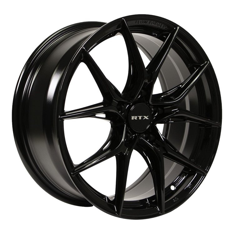 082844 RTX-Series Slick Wheel [Size: 20" x 9"] Gloss Black Finish