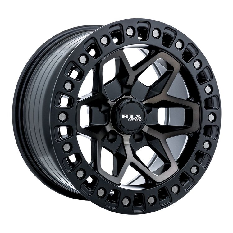 082923 Off-Road Series Zion Wheel [Size: 17" x 9"] Satin Black Tinted Bronze Finish