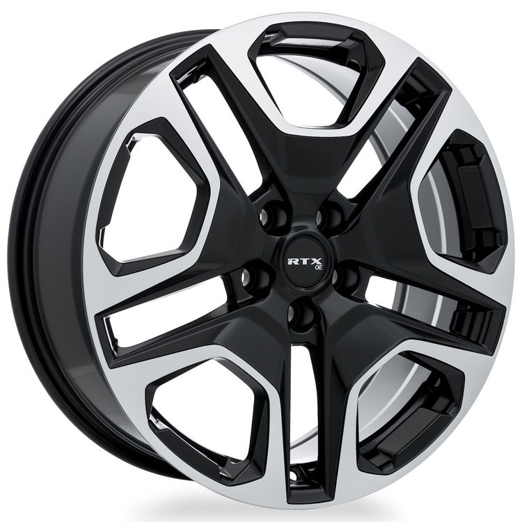 082975 OE-Series Osaka Wheel [Size: 19" x 7.50"] Satin Black Machined Finish