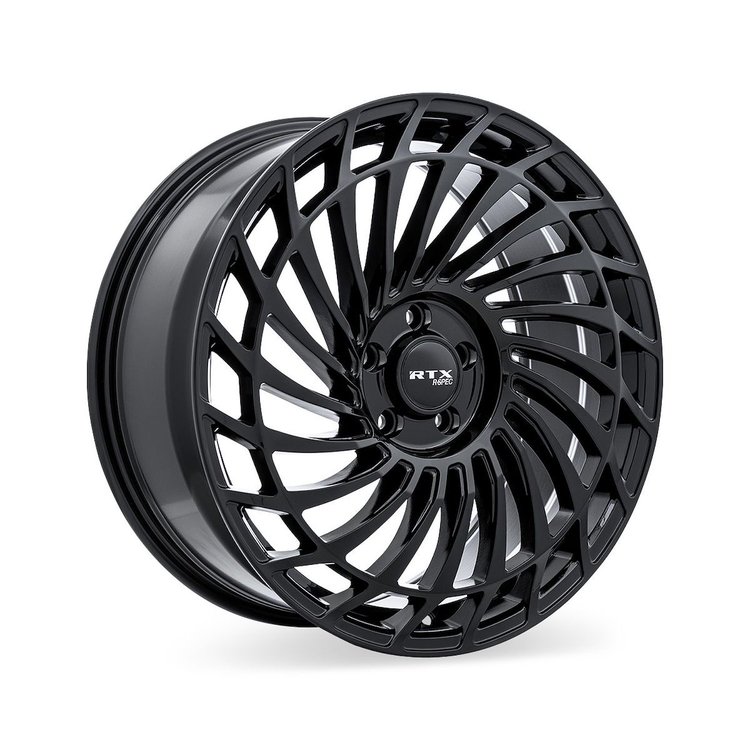 083069 R-Spec Series RS06 Wheel [Size: 19" x 8"] Gloss Black Finish