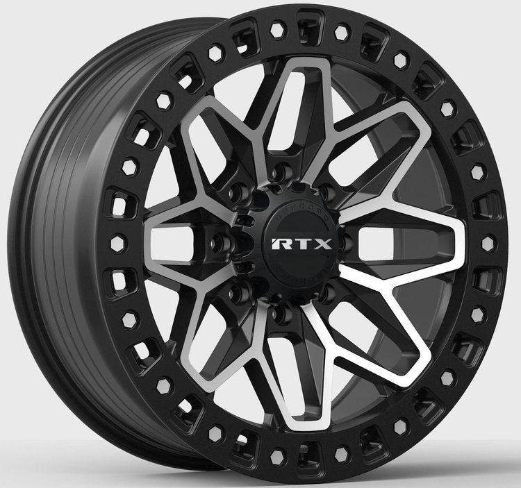 083204 Off-Road Series Zion Wheel [Size: 20" x 9"] Gloss Black Machined Finish