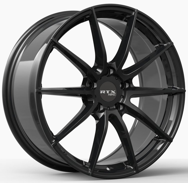 083243 R-Spec Series RS03 Wheel [Size: 17" x 7.50"] Gloss Black Finish