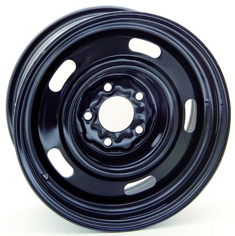 X40709 Steel Wheel [Size: 15" x 6"] Black Finish