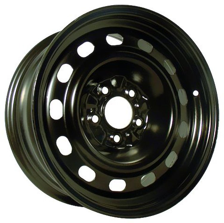 X40827 Steel Wheel [Size: 16" x 7"] Black Finish