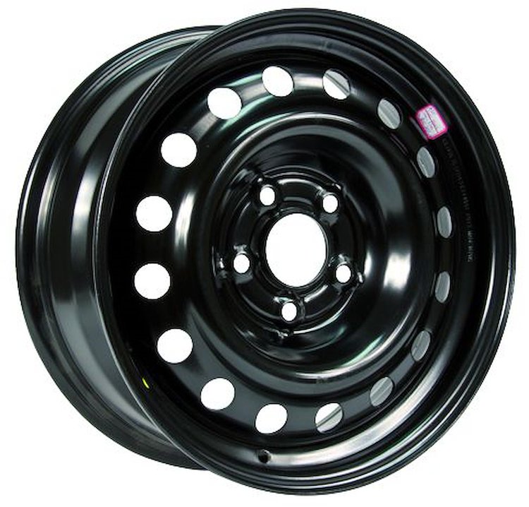 X46566 Steel Wheel [Size: 16" x 6.50"] Black Finish