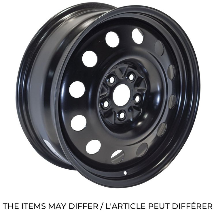 X47120 Steel Wheel [Size: 17" x 7.50"] Black Finish