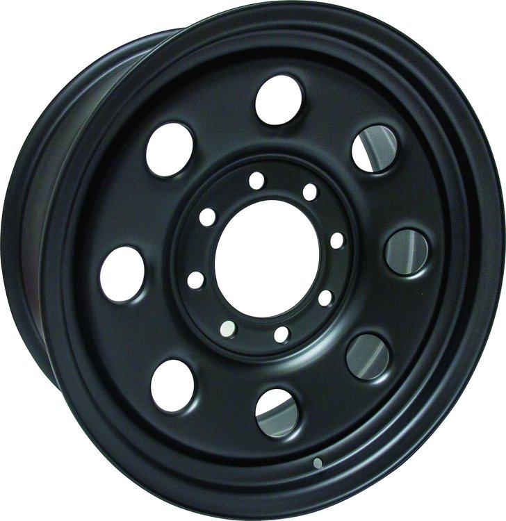 X48165 Steel Wheel [Size: 18" x 8"] Black Finish