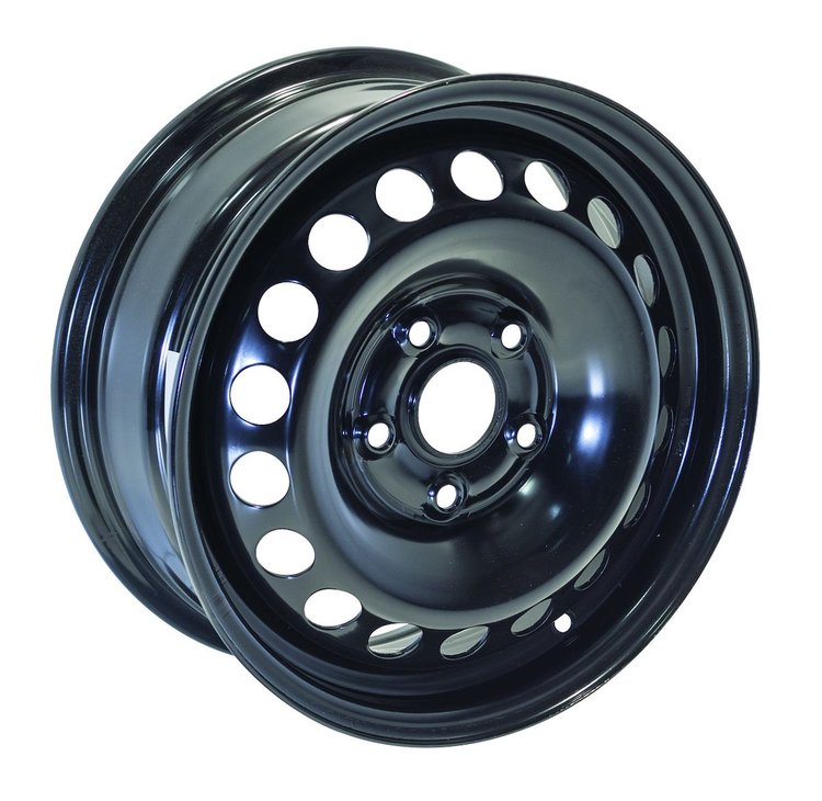 X99118N Steel Wheel [Size: 15" x 6"] Black Finish