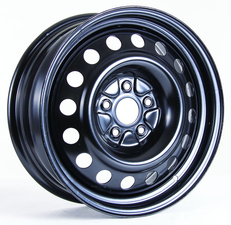 X99139N Steel Wheel [Size: 17" x 7"] Black Finish