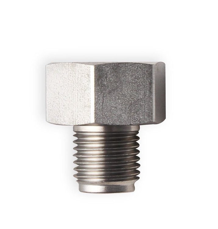 00121ERL Stainless Steel NPT Reducer Bushing [5/8 in.-18 to 1/2 in.-20]