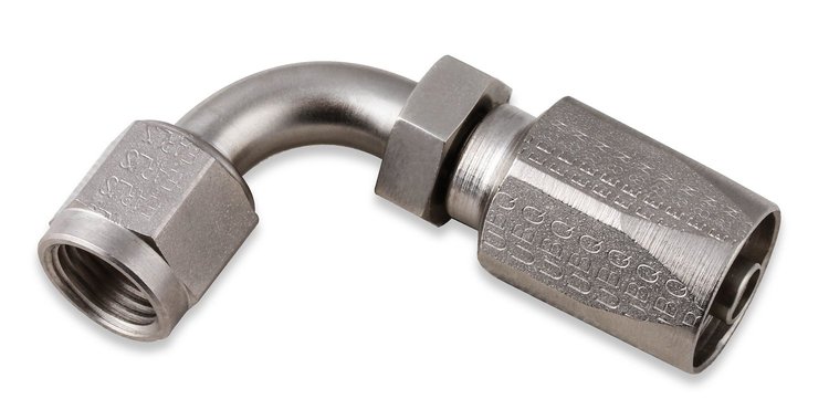 Power Steering Hose End 90°