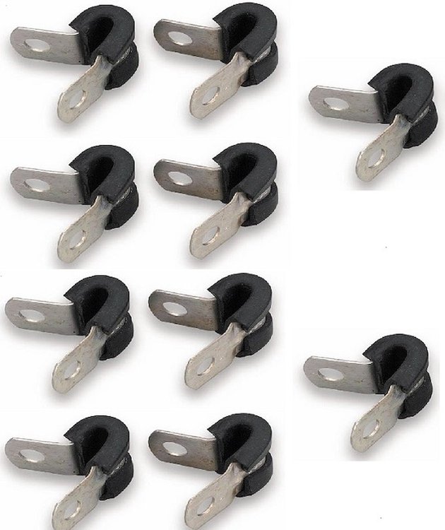 Cushioned Tubing Clamps 3/8"