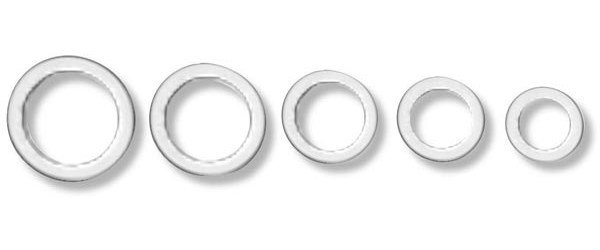 AN 901 Aluminum Crush Washers Inside Diameter: 3/8"