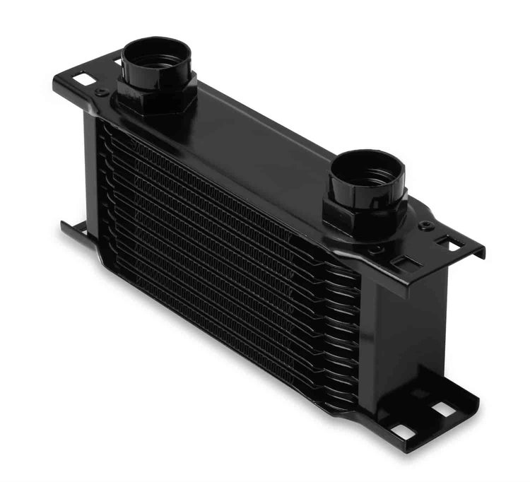 10-Row Narrow Oil Cooler -10AN Female O-Ring Ports