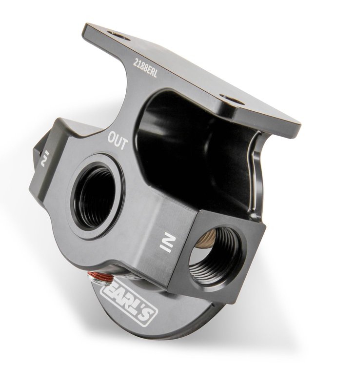 Remote Oil Filter Mount
