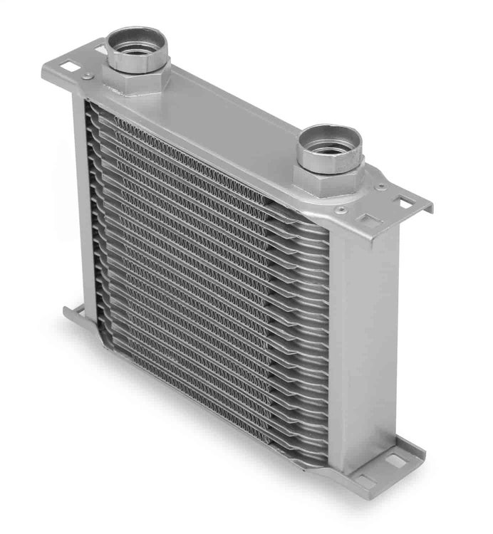 19-Row Narrow Oil Cooler -10AN Female O-Ring Ports