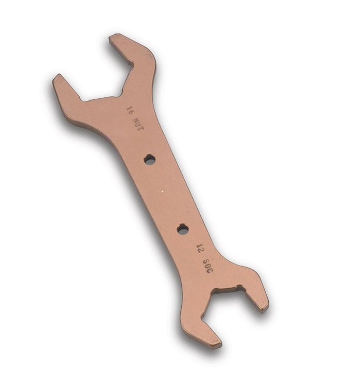 -12AN/-16AN Double-Ended Wrench 1-3/16" and 1-1/2" Hex