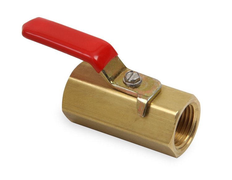 Brass Shut-Off Valve 1/2in NPT