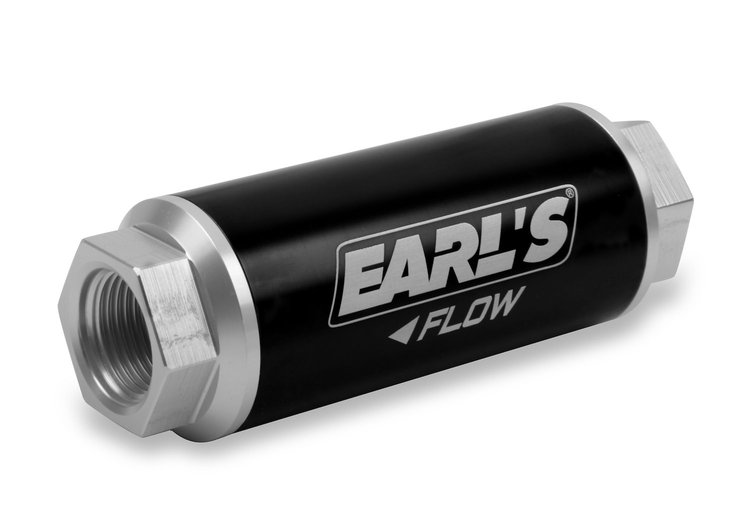 10 Micron Billet In-Line Fuel Filter