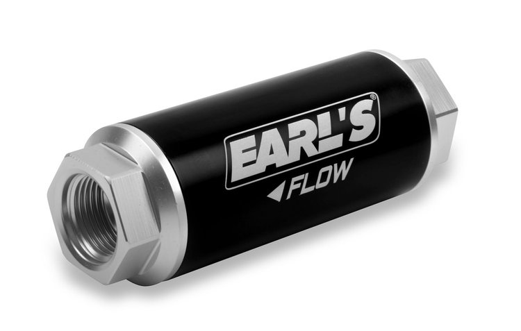 100 Micron Billet In-Line Fuel Filter