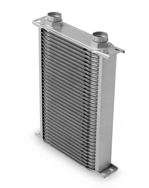 34-Row Narrow Oil Cooler -10AN Female O-Ring Ports
