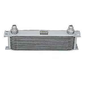 10-Row Wide Oil Cooler -6AN Male Hose Fitting