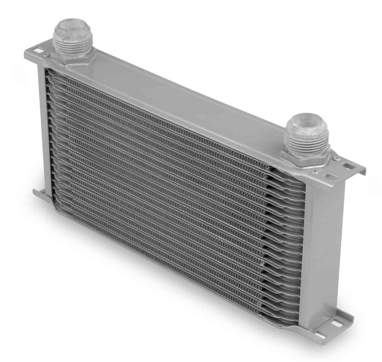 19-Row Wide Oil Cooler -16AN Male Hose Fitting