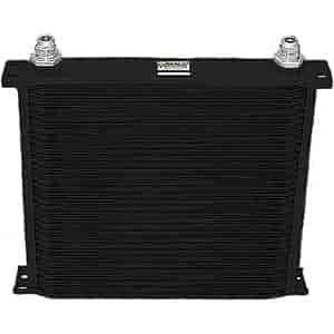 34-Row Wide Oil Cooler -6AN Male Hose Fitting