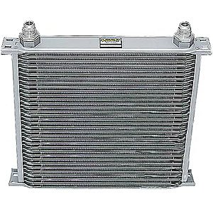 34-Row Wide Oil Cooler -8AN Male Hose Fitting