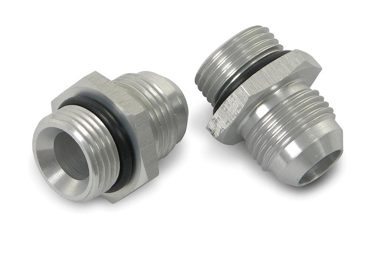 Oil Cooler Adapter Fittings 10 AN Port to -12 AN Flare
