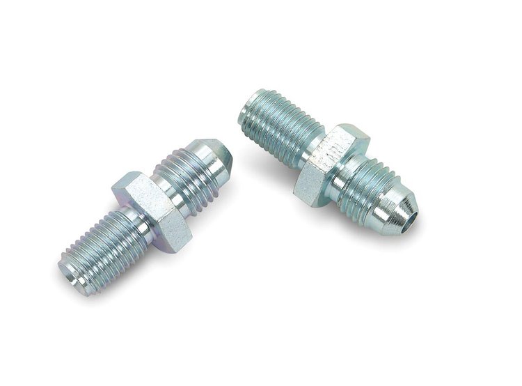 Brake Fitting Adapters -4 AN Male to 3/8 in. -24 Male Inverted Flare