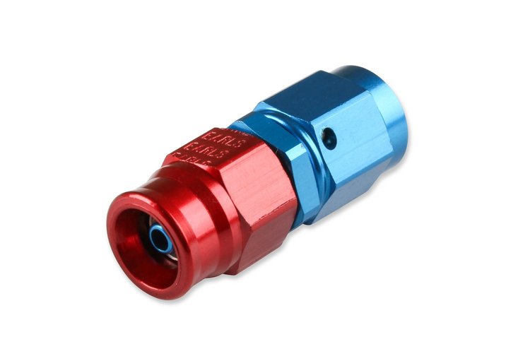 Aluminum Speed-Seal Hose End Straight