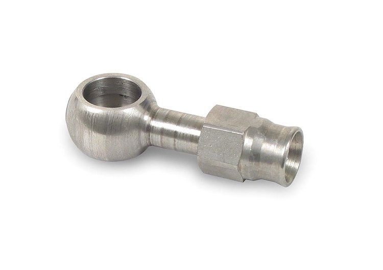 Speed-Seal Hose End Straight Long Non-Adjustable - Banjo