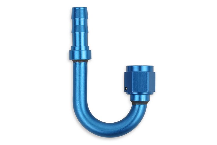 AN Size: -08 180° 1/2" Hose