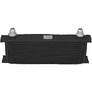 13-Row Extra-Wide Oil Cooler -8AN Male Hose Fitting