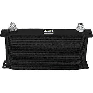 19-Row Extra-Wide Oil Cooler -8AN Male Hose Fitting