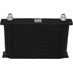 25-Row Extra-Wide Oil Cooler -8AN Male Hose Fitting