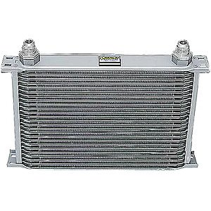 25-Row Extra-Wide Oil Cooler -12AN Male Hose Fitting