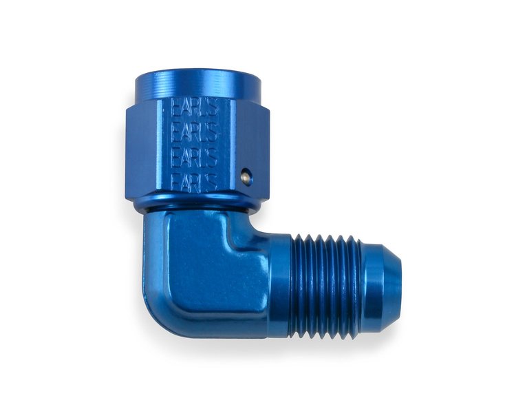 90° AN Female to Male Coupler -6AN Female to -6AN Male