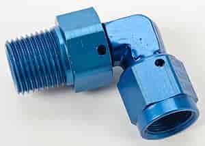 Aluminum AN to Pipe Adapter Fitting -6AN Female to 3/8" NPT Male Swivel