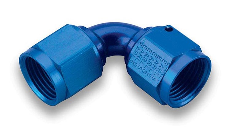 AN Coupler Swivel Fitting -3AN Female to -3AN Female Swivel Coupler