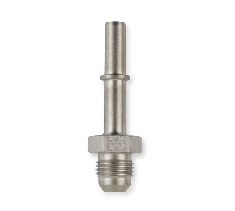 OE Fuel Line EFI Quick Connect Fitting [Male 5/16 in. Tube to Male -6 AN Flare]
