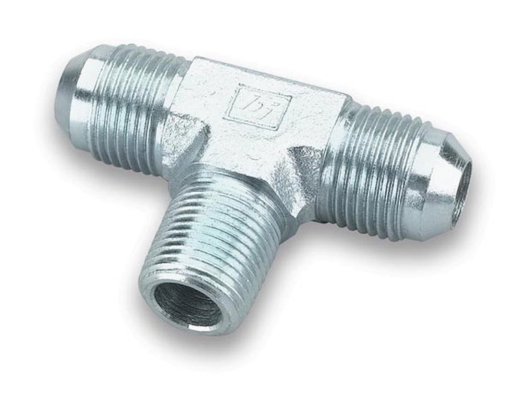 Earl"s #3X1/8 PIPE T STELL