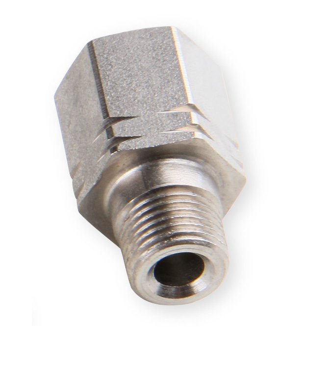 BSPT to NPT Straight Adapter 1/8" BSPT Male to 1/8" NPT Female
