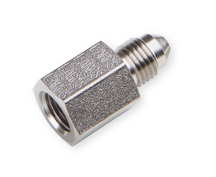 Gauge Head Adapter -3AN Male to 1/8" NPT Female